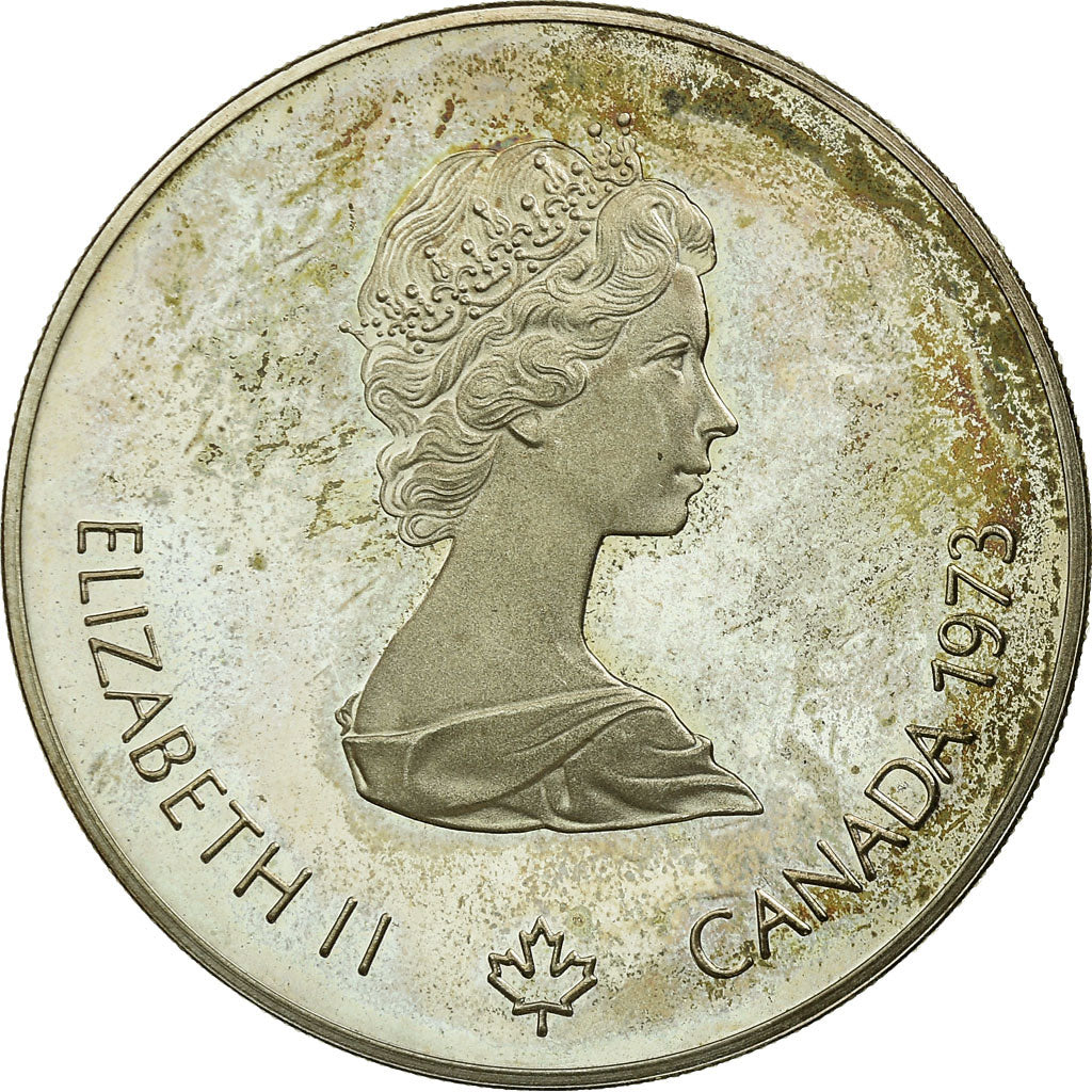 Coin, Canada, Elizabeth II, 5 Dollars, 1973, Royal Canadian Mint, Ottawa, Proof