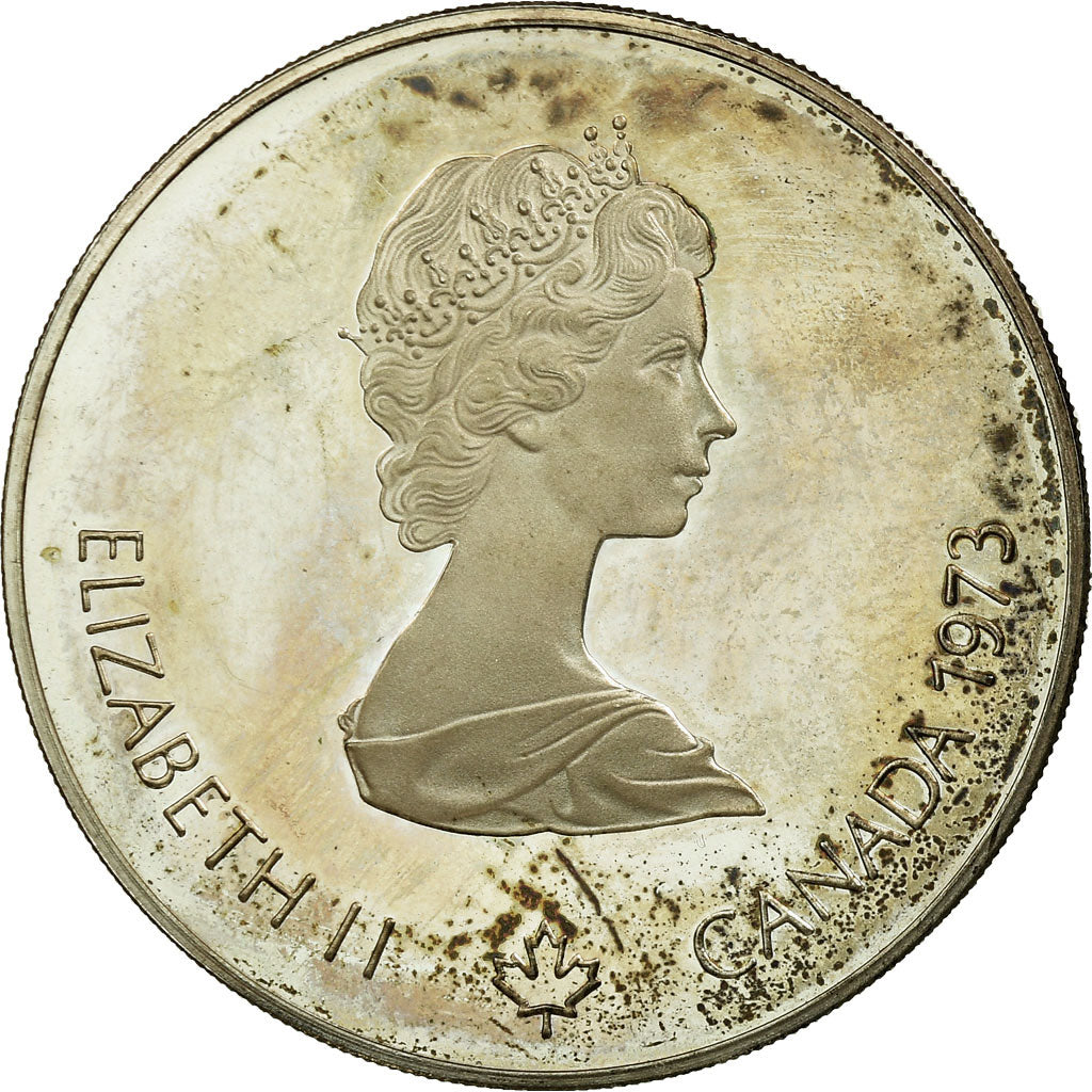 Coin, Canada, Elizabeth II, 5 Dollars, 1973, Royal Canadian Mint, Ottawa, Proof