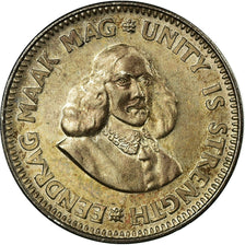 Coin, South Africa, 2-1/2 Cents, 1964, EF(40-45), Silver, KM:58