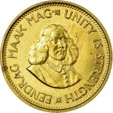 Coin, South Africa, 1/2 Cent, 1964, AU(55-58), Brass, KM:56