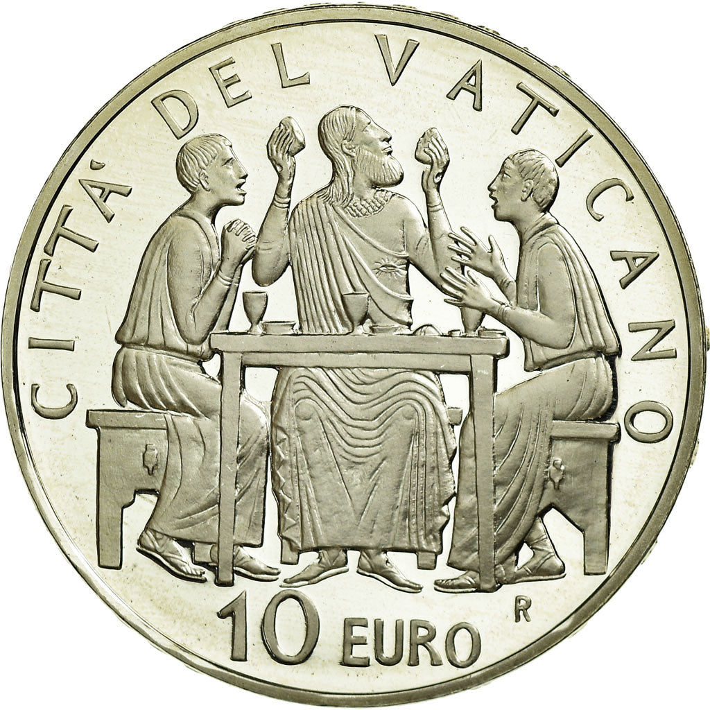 Vatican, 10 Euro, 2005, Proof, MS(65-70), Silver, KM:384