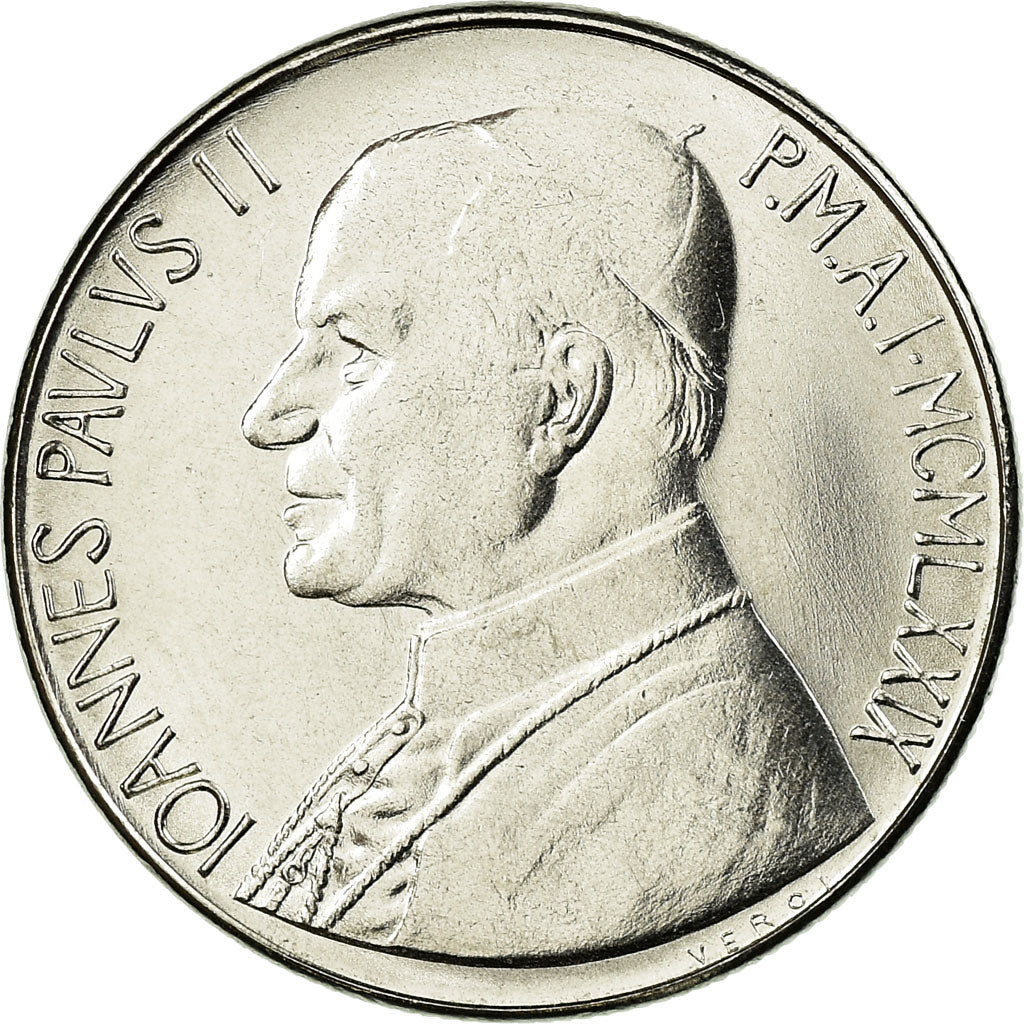 Moneta, CITTÀ DEL VATICANO, John Paul II, 100 Lire, 1979, Roma, SPL, Acciaio
