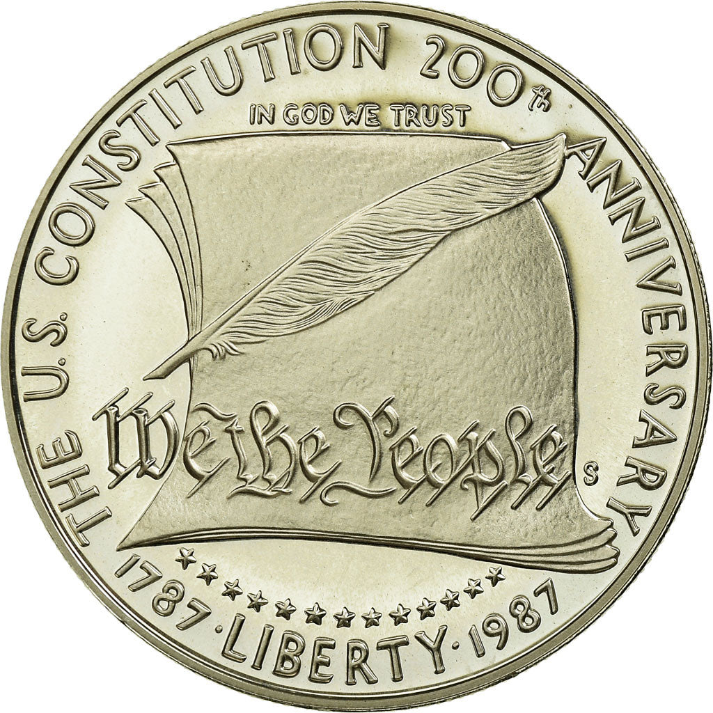 Coin, United States, Dollar, 1987, U.S. Mint, San Francisco, Proof, MS(65-70)