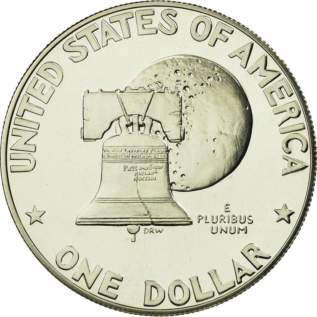 Coin, United States, Eisenhower Dollar, Dollar, 1976, U.S. Mint, San Francisco