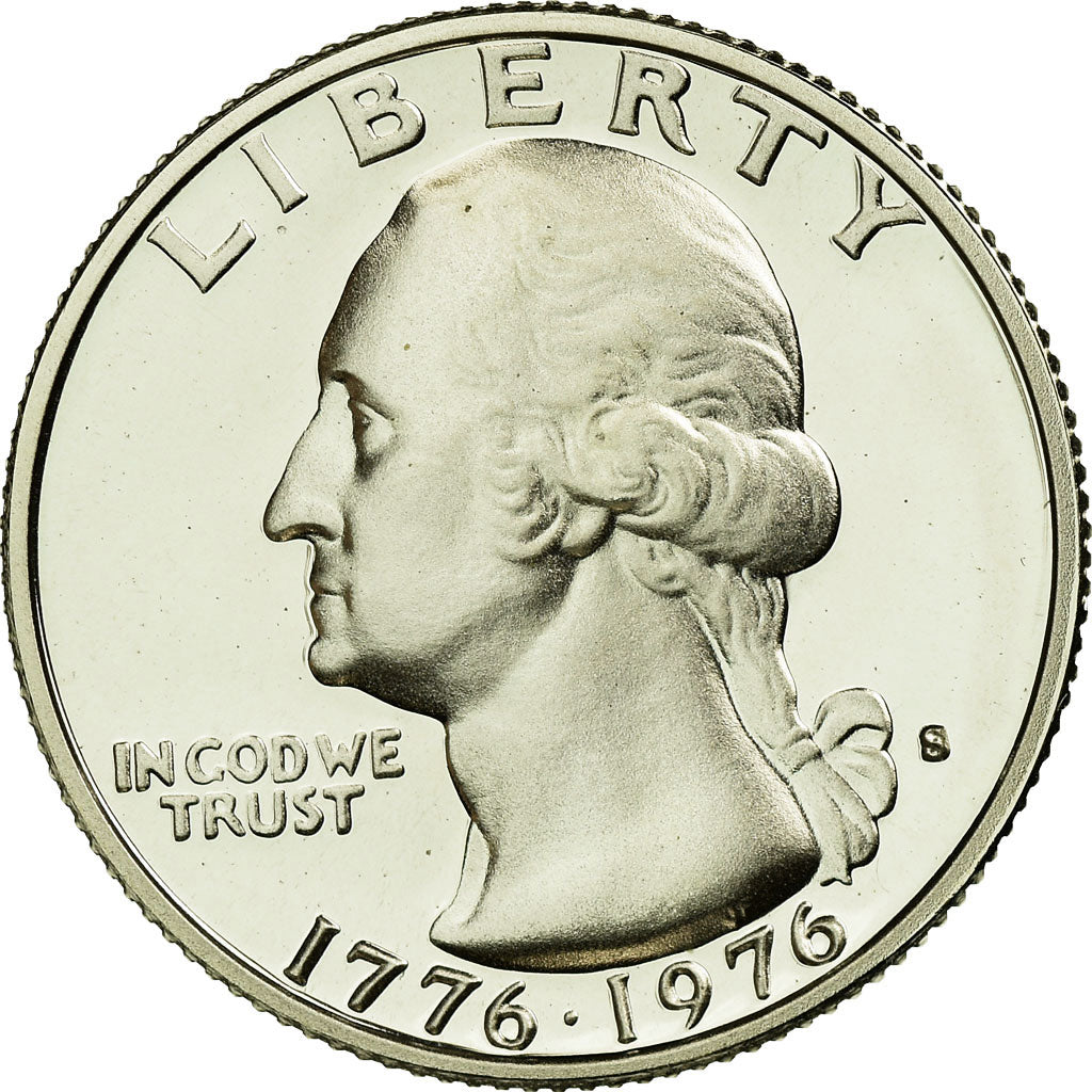 Coin, United States, Washington Quarter, Quarter, 1976, U.S. Mint, San