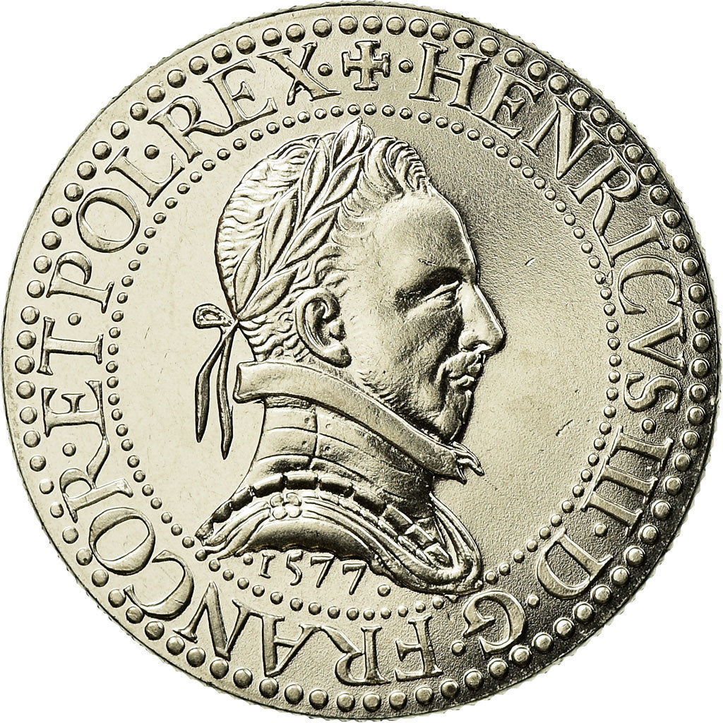 Monnaie, France, Franc d'Henri III, 5 Francs, 2000, Paris, FDC, Copper-Nickel