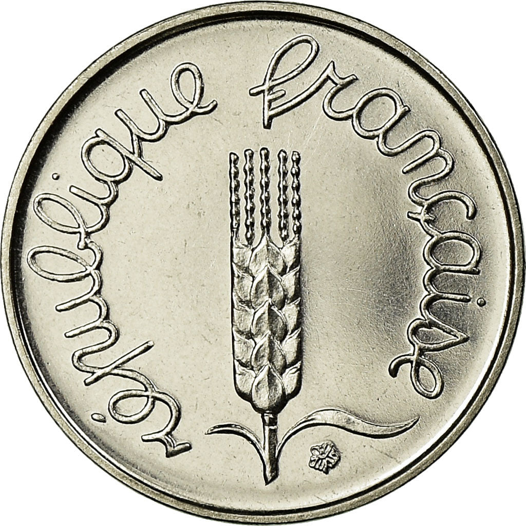 Munten, Frankrijk, Épi, Centime, 1971, Paris, FDC, Stainless Steel, KM:928