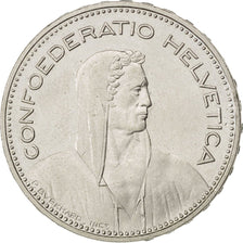 SWITZERLAND, 5 Francs, 1994, Bern, KM #40a.4, AU(55-58), Copper-Nickel, 31.45,..