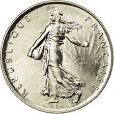 Coin, France, Semeuse, Franc, 1971, Paris, MS(65-70), Nickel, KM:925.1