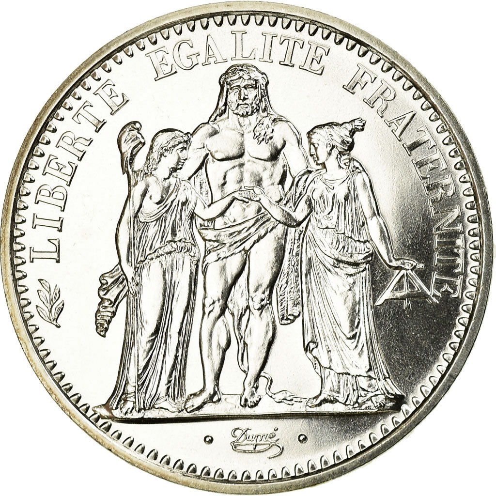 Coin, France, Hercule, 10 Francs, 1971, Paris, MS(65-70), Silver, KM:932