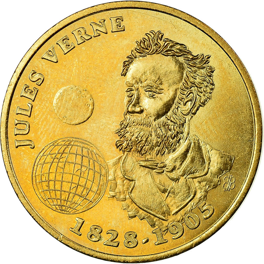 Francia, Token, 3 Ecu d'Amiens, 1994-1995, EBC+, Aluminio y cuproníquel