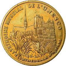 Francja, Token, 1 Ecu d'Amiens, 1994-1995, MS(63), Miedzionikiel Aluminium