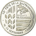 Francja, Token, 20 écus Poix de Picardie - Gastronomie, 1995, AU(55-58), Srebro