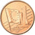 Malta, Euro Cent, 2004, unofficial private coin, MS(63), Miedź