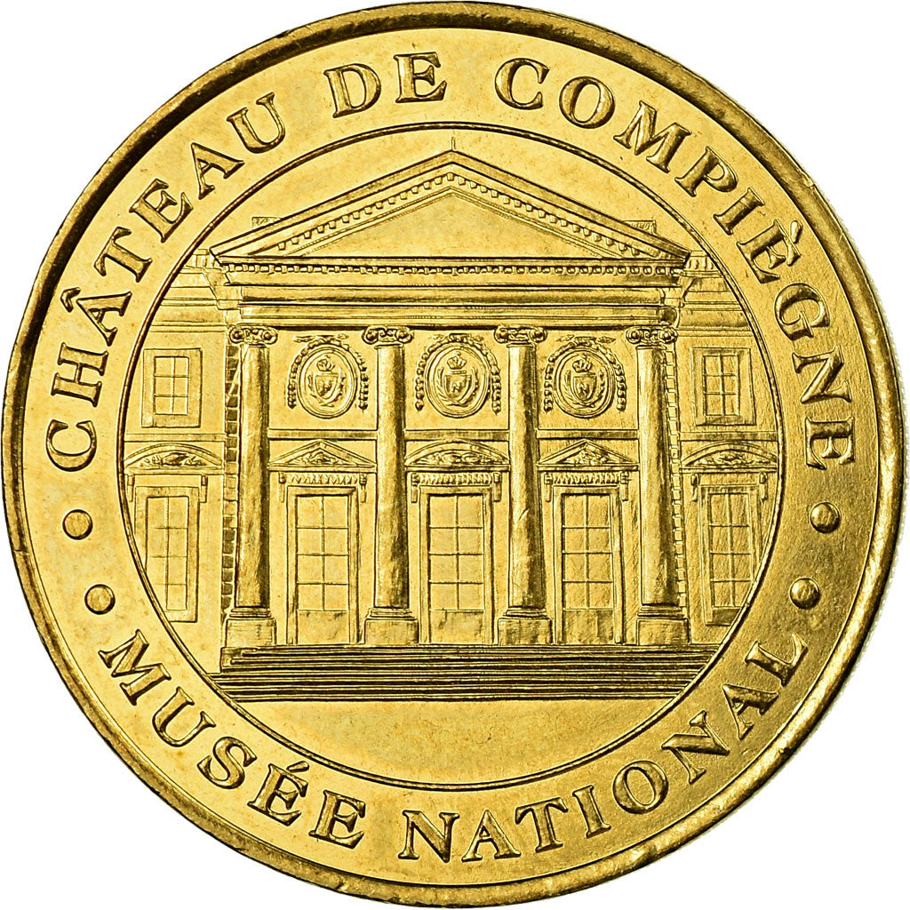 France, Token, Touristic token, Compiègne - Chateau et musée, Arts & Culture