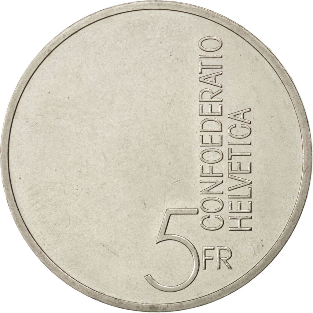 Svizzera, 5 Francs, 1985, Bern, SPL-, Rame-nichel, KM:40a.3