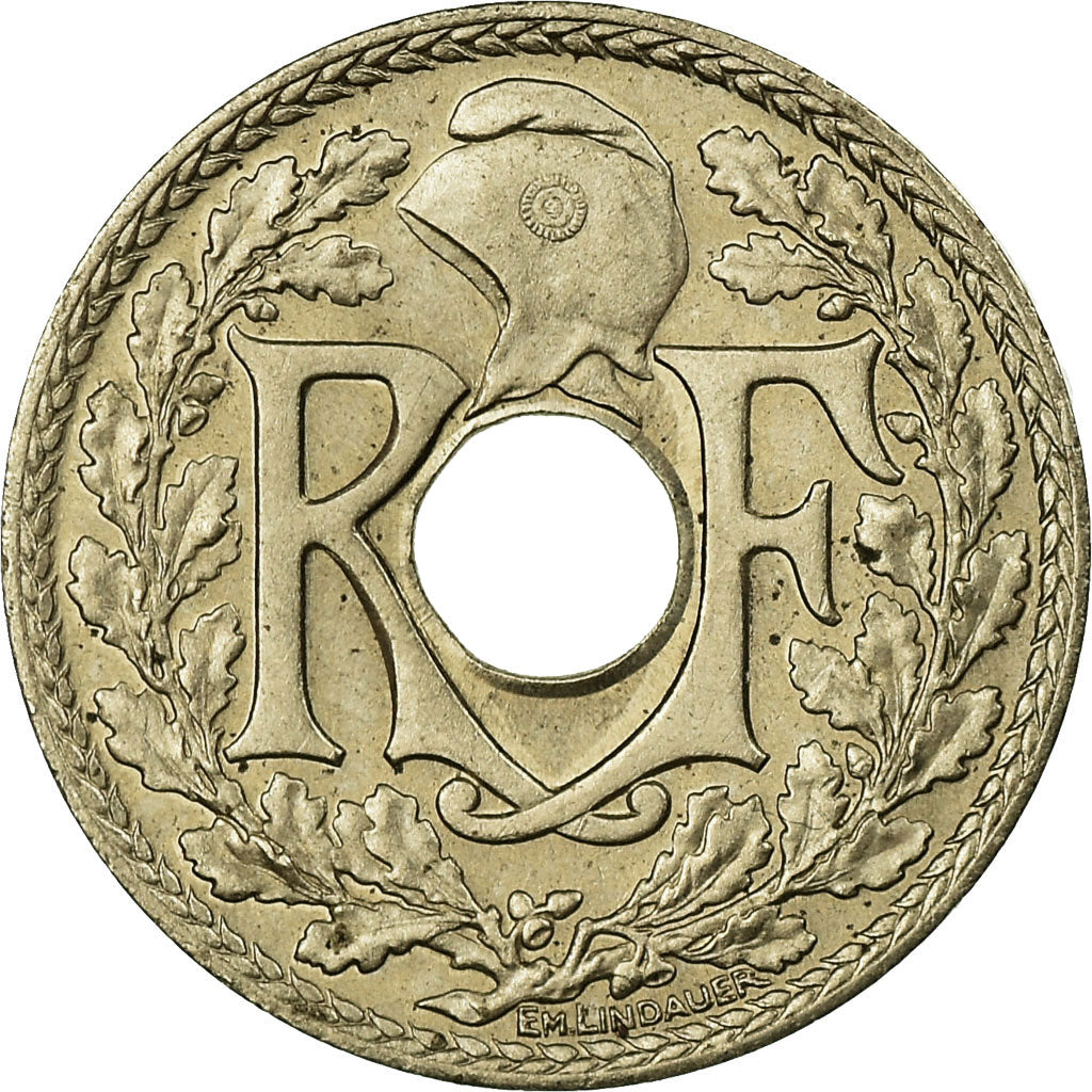Coin, France, Lindauer, 10 Centimes, 1939, Paris, AU(55-58), Nickel-Bronze