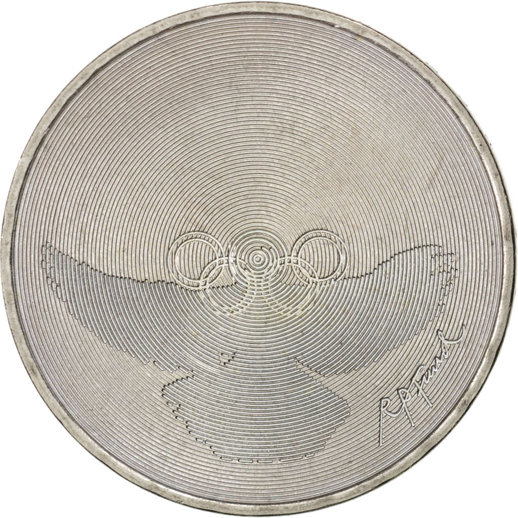 SWITZERLAND, 5 Francs, 1988, Bern, KM #67, AU(55-58), Copper-Nickel, 31.45,...