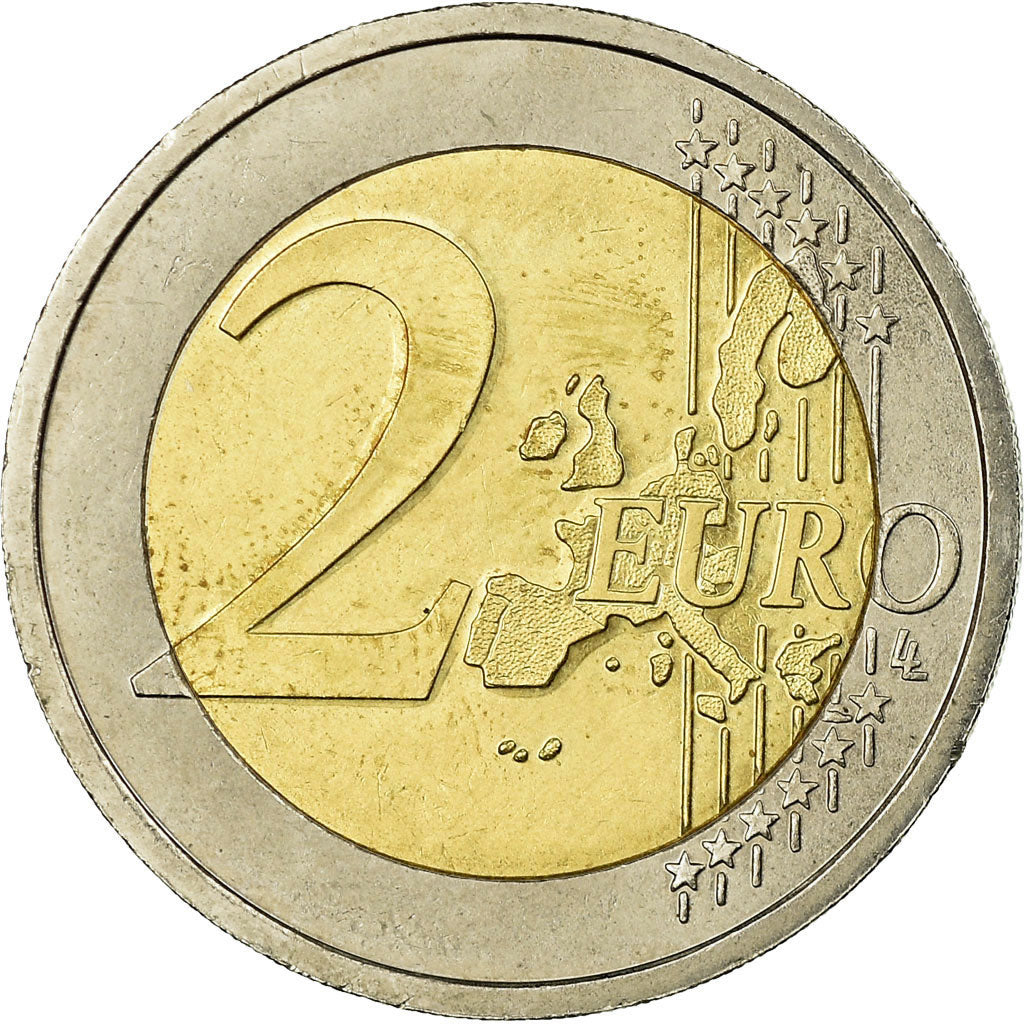Monaco, 2 Euro, 2001, MB+, Bi-metallico, KM:174