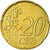 Mónaco, 20 Euro Cent, 2002, EBC, Latón, KM:171