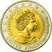 United Kingdom , 2 Euro, 2002, MS(65-70), Bi-Metallic