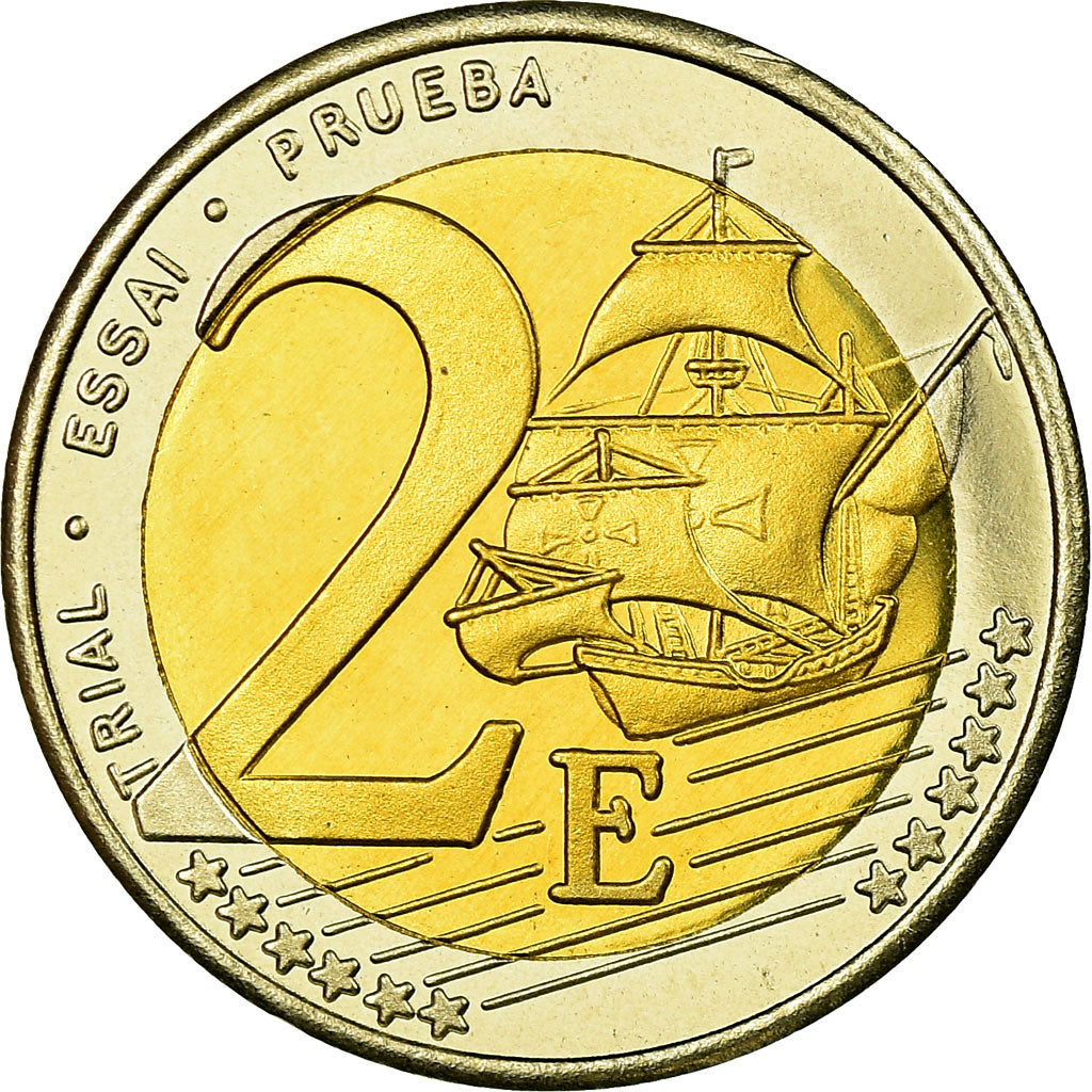 United Kingdom , 2 Euro, 2002, MS(65-70), Bi-Metallic