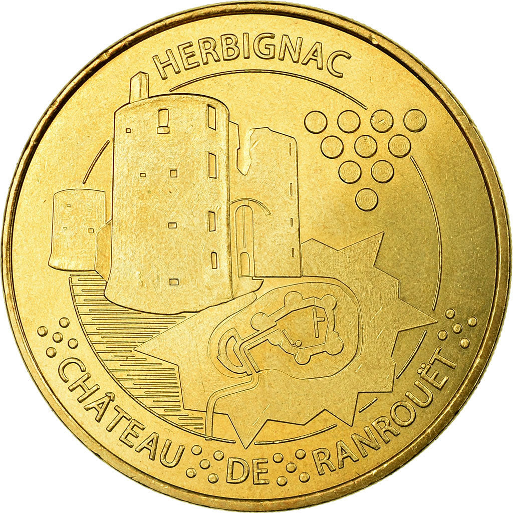 France, Token, Touristic token, Herbignac - Château de Ranrouët, Arts &