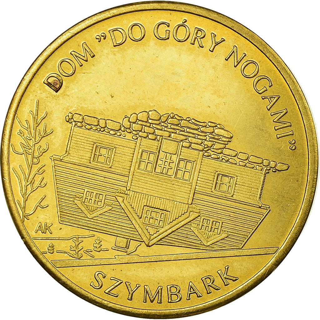 Polen, Token, Toeristisch fiche, Szymbark, Arts & Culture, UNC-, Cupro-nickel