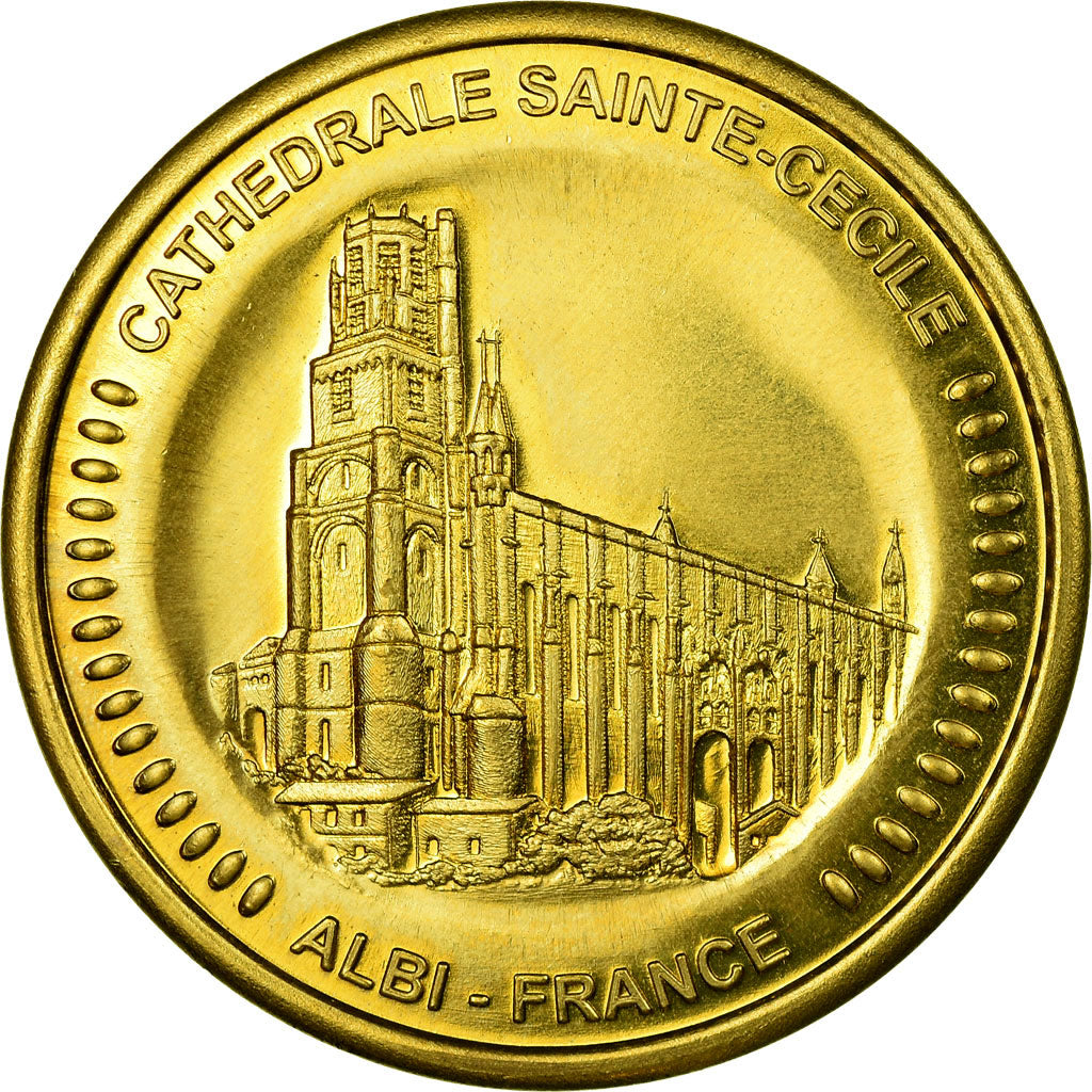 Francia, Token, Jetón turístico, 81/ Albi -Cathédrale Sainte Cécile, Arts &