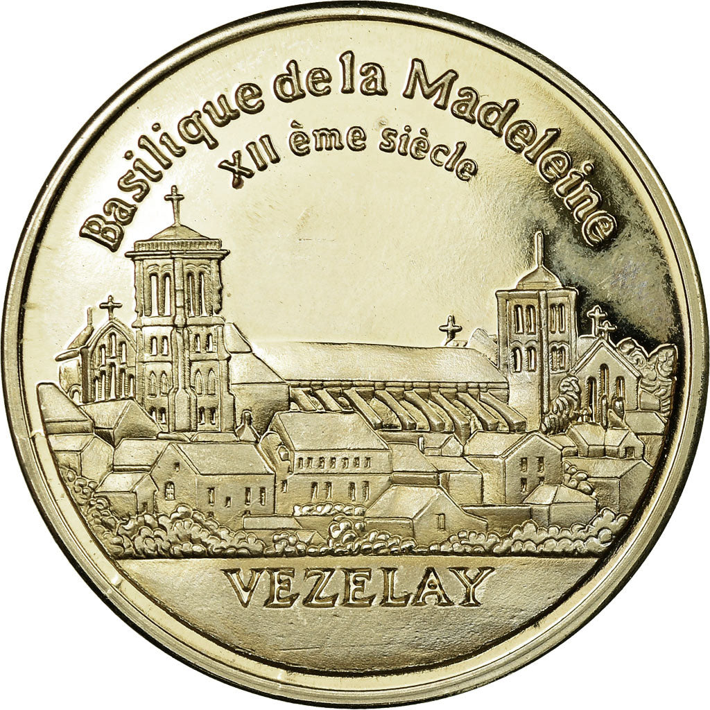 France, Token, Touristic token, 89/ Basilique de la Madeleine - Vezelay, Arts &