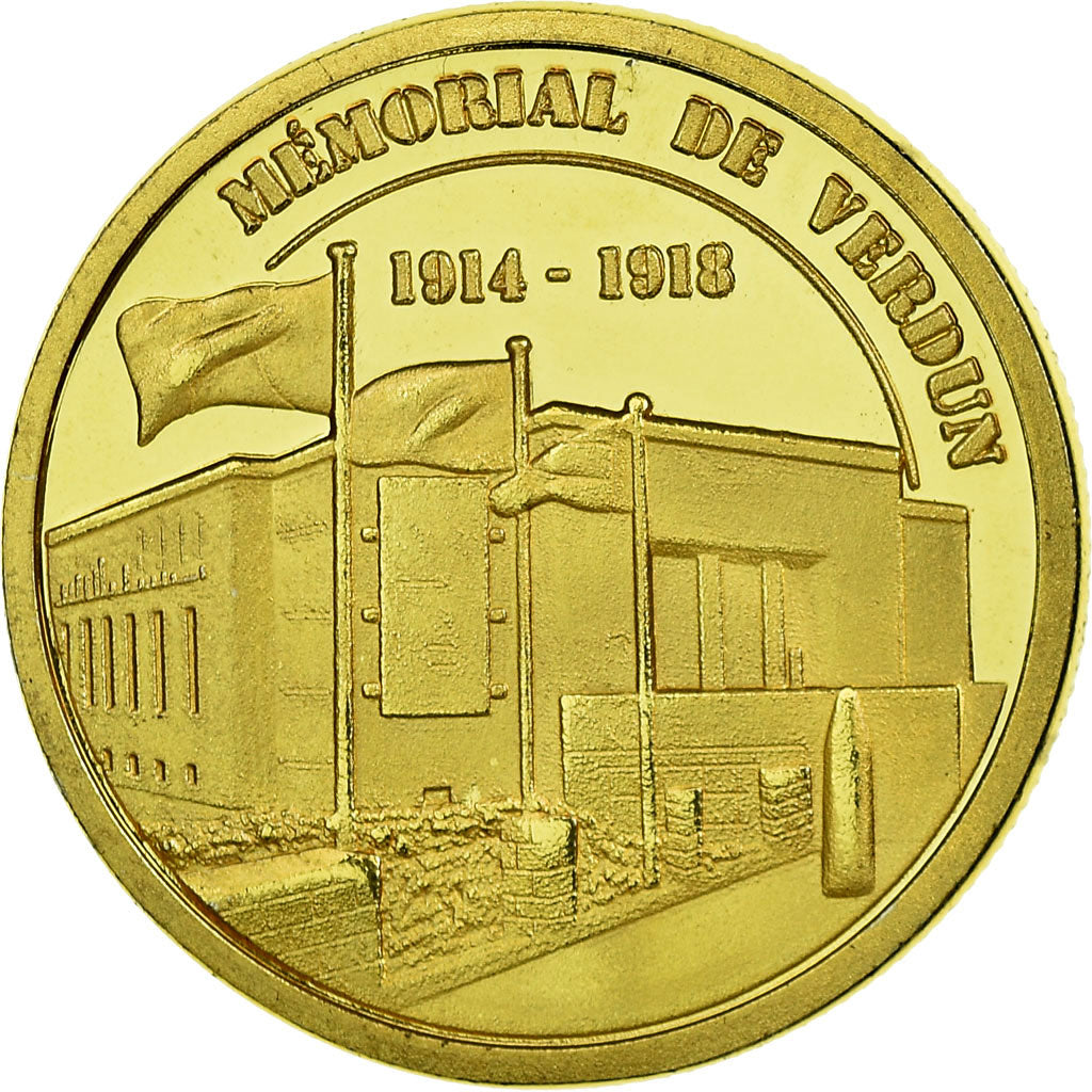 France, Token, Touristic token, Verdun - Mémorial - Réconciliation par dessus