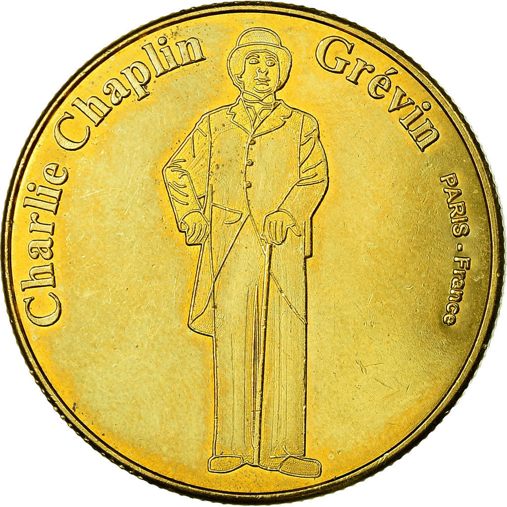 France, Token, Touristic token, Paris - Musée Grévin - Charlie Chaplin, Arts &