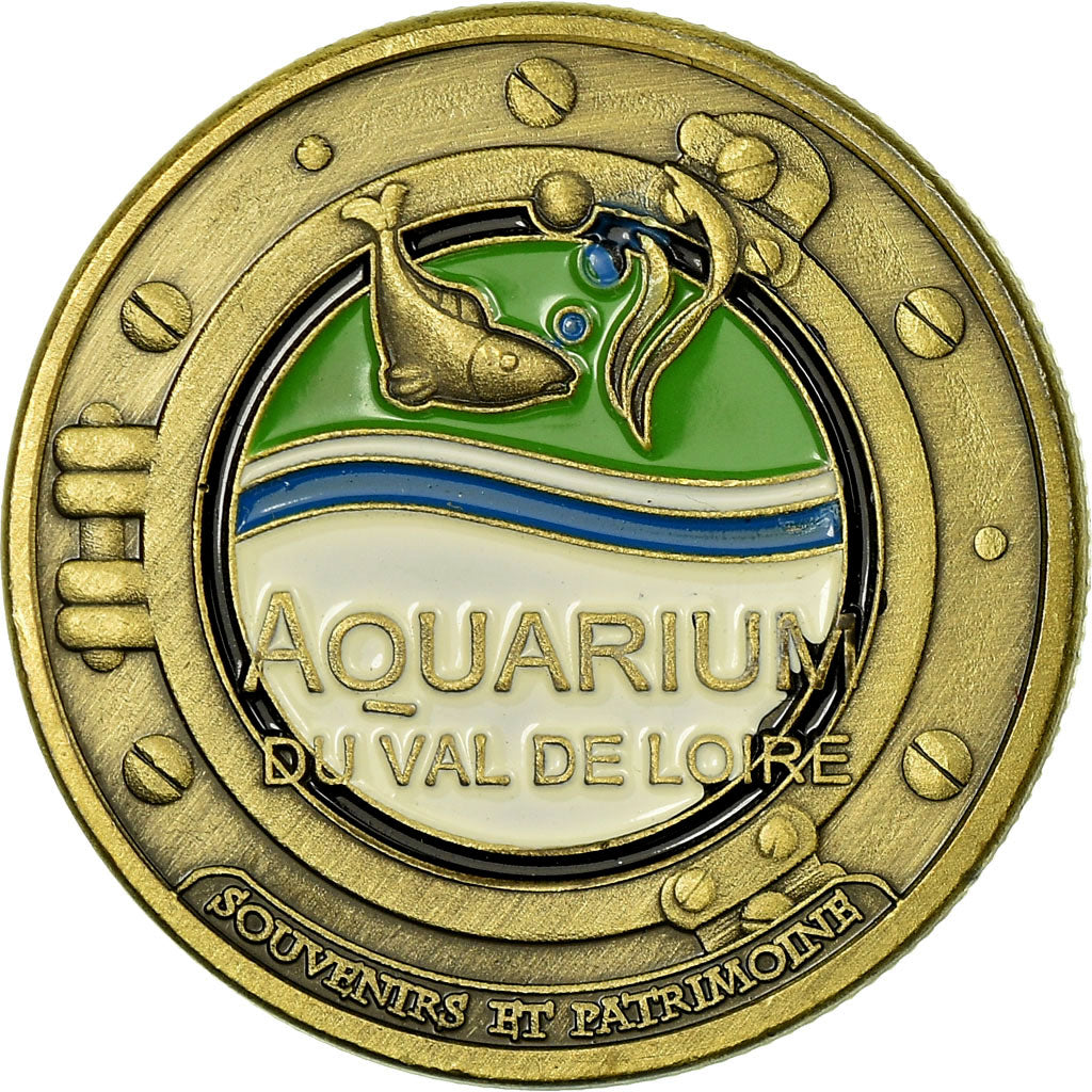 Frankreich, Token, Touristic token, Lussault-sur-Loire - Aquarium, Arts &
