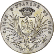 France, Medal, Caisse d'Epargne de Nice, Bank, 1900, AU(55-58), Copper Plated