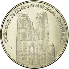 Belgium, Token, Touristic token, Bruxelles - Cathédrale Saint-Michel-et-Gudule