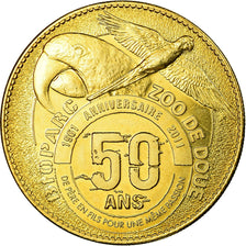 France, Token, Touristic token, Doué - le Zoo - 50 ans, Arts & Culture, 2011