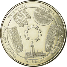 Suède, Jeton, Jeton Touristique, Stockholm, Arts & Culture, Collectors Coin