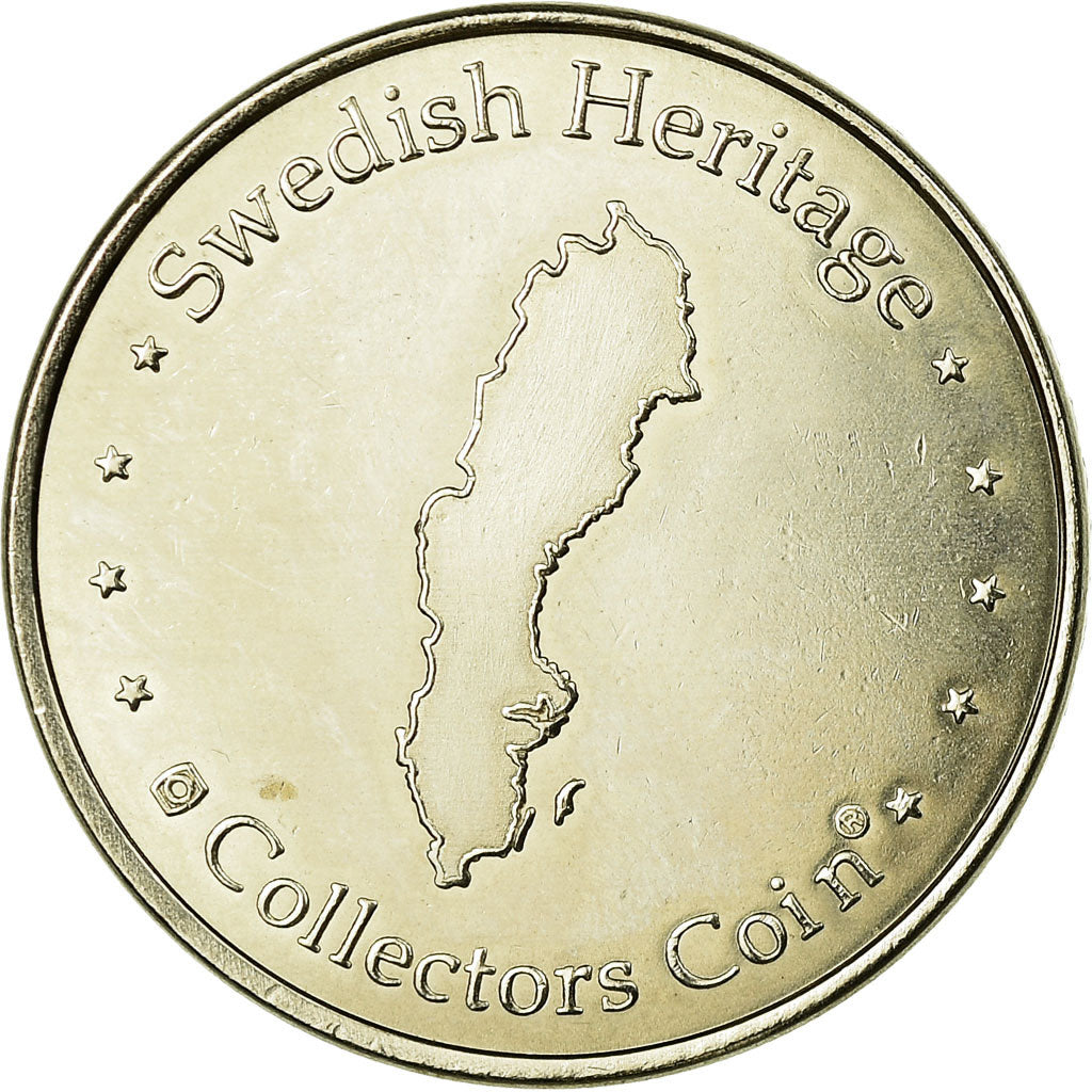 Suède, Jeton, Jeton Touristique, Stockholm, Arts & Culture, Collectors Coin