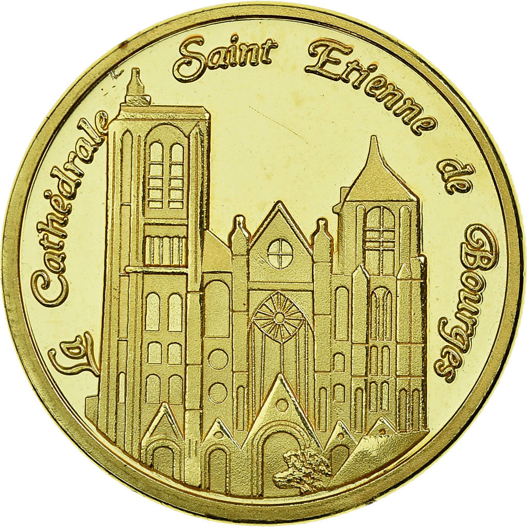 France, Token, Touristic token, 18/ Cathédrale Saint-Etienne - Bourges, Arts &