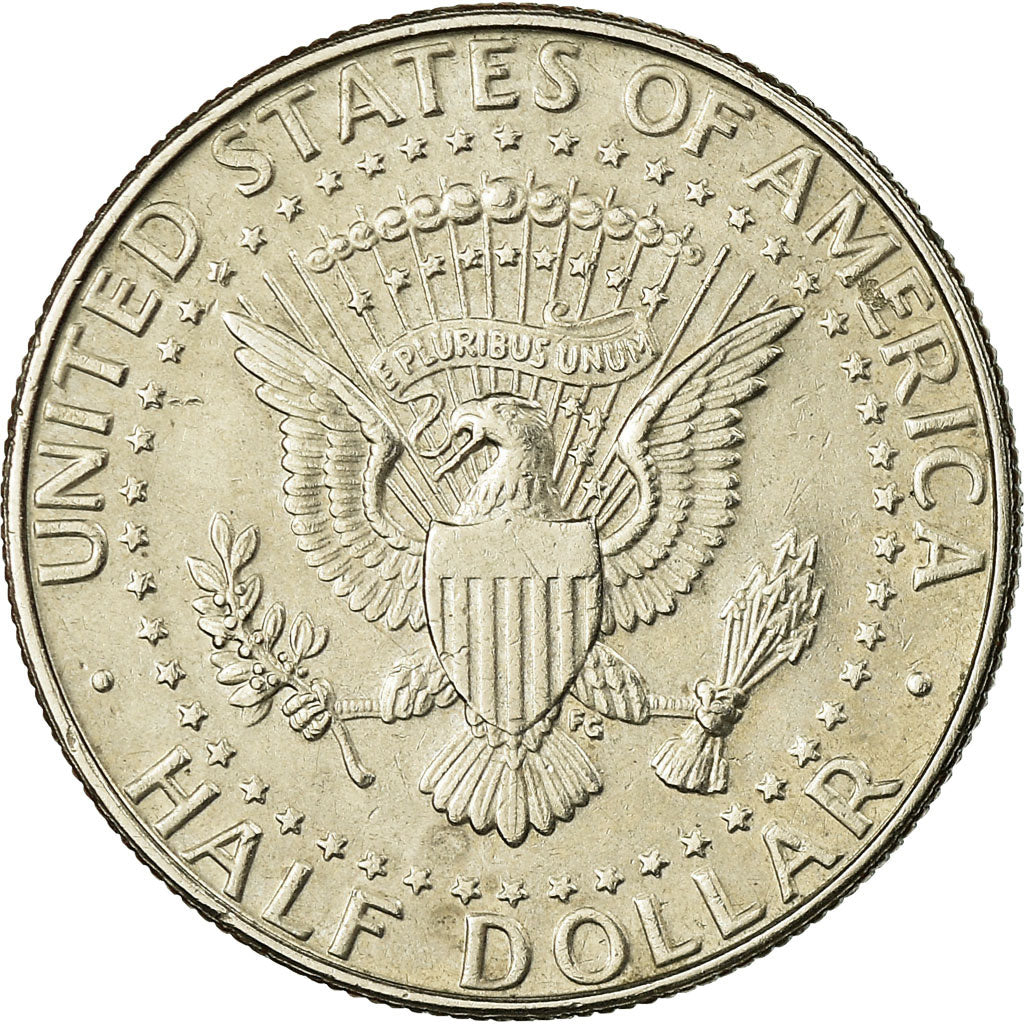 Coin, United States, Kennedy Half Dollar, Half Dollar, 1991, U.S. Mint, Denver
