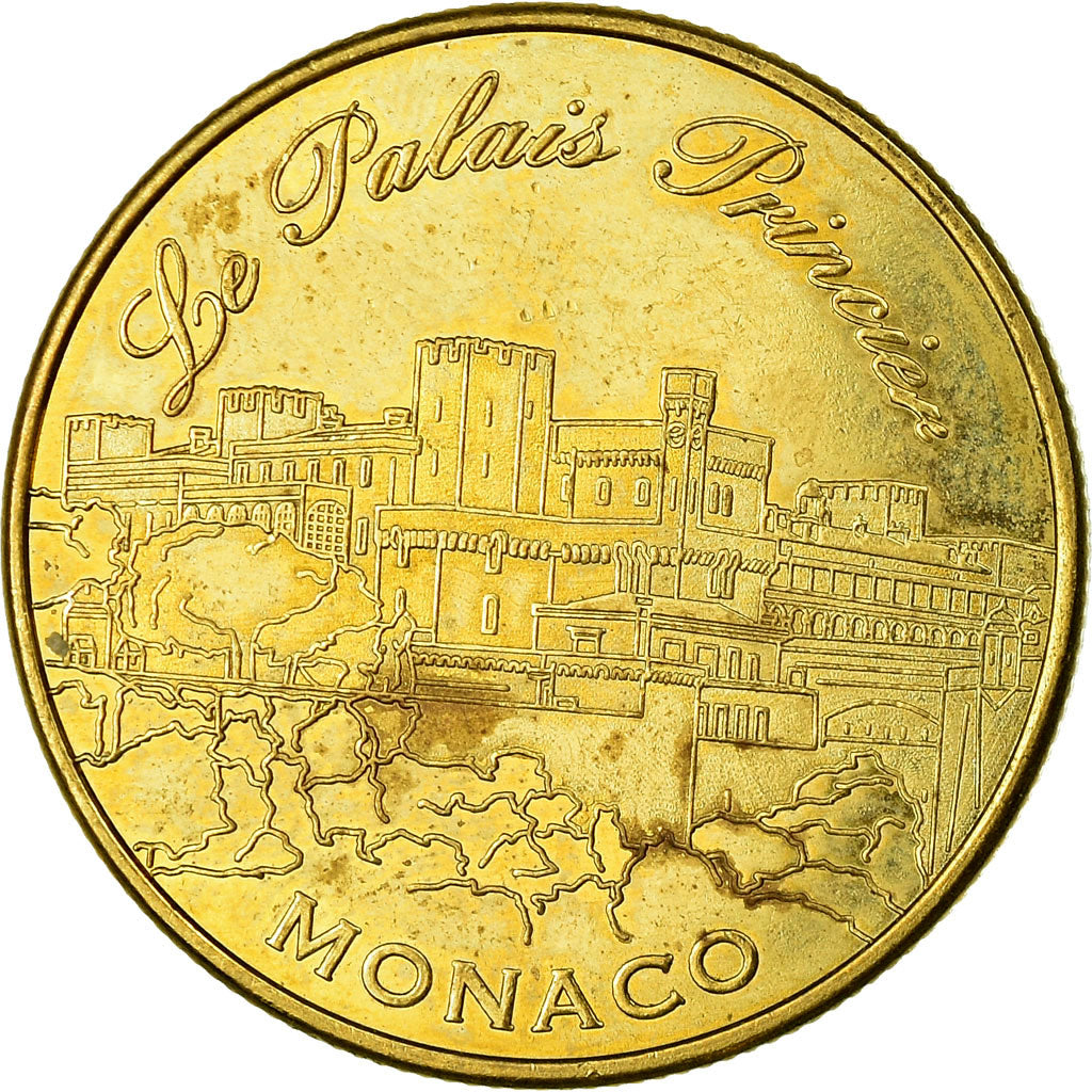 France, Token, Touristic token, 98/ Palais Princier, Monaco, Arts & Culture