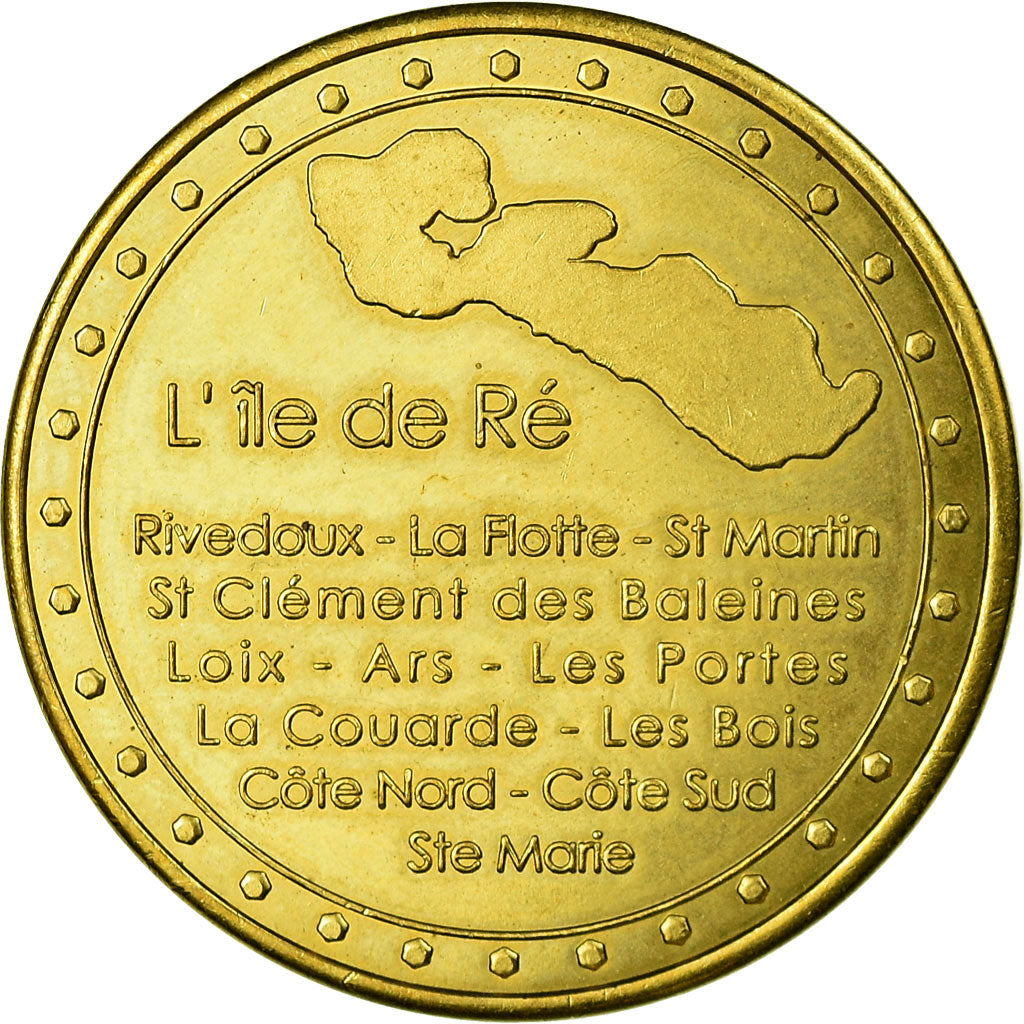 France, Token, Touristic token, 17/ Ile de Ré, Arts & Culture, EF(40-45)