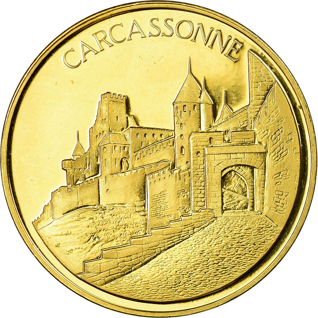 France, Jeton, Jeton Touristique, Carcassonne - cité, Arts & Culture, TTB