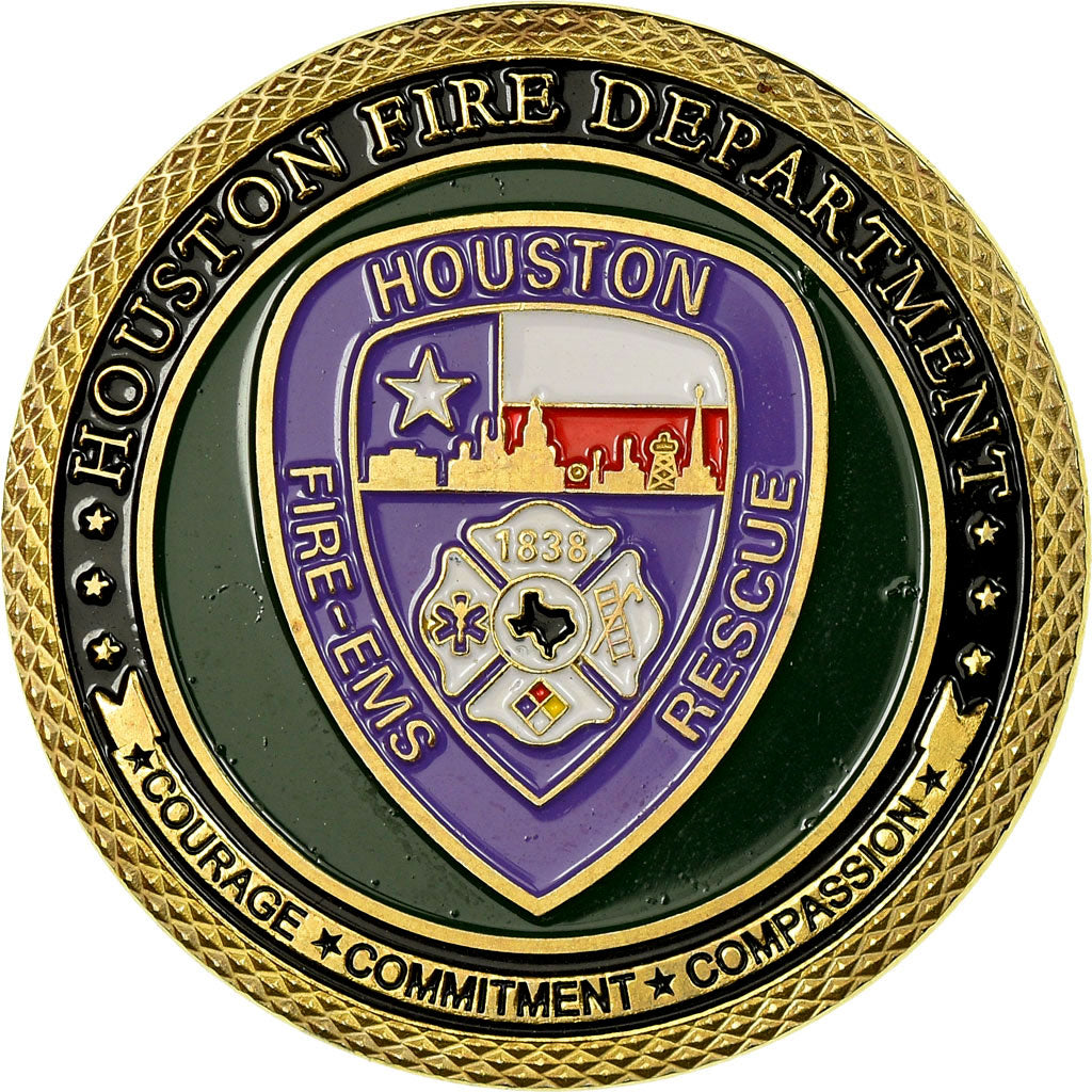United States of America, Medal, Touristic token, Houston - Saint-Florian -