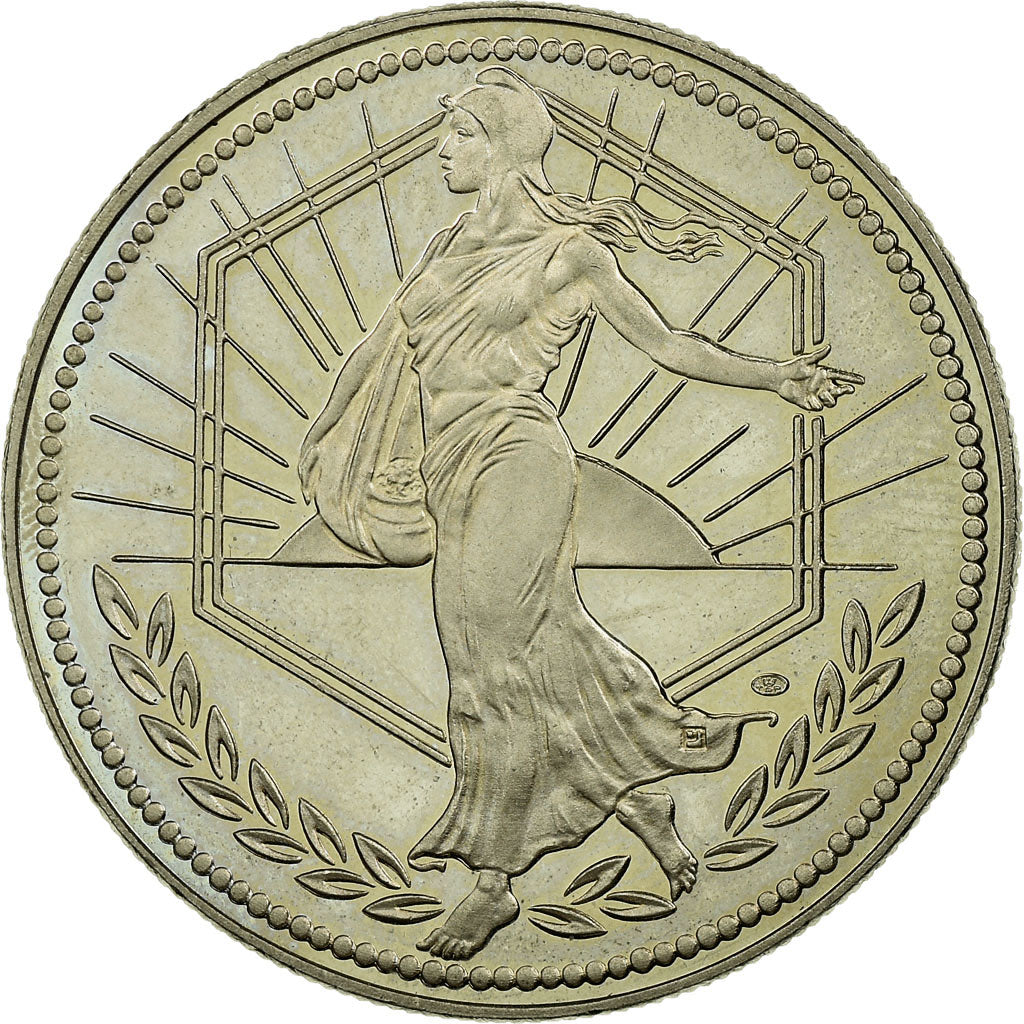 France, Medal, L'Europe, La Semeuse, 2000, MS(63), Copper-nickel