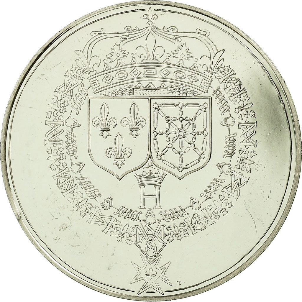 France, Medal, Henri IV, French Fifth Republic, History, MS(60-62), Silver