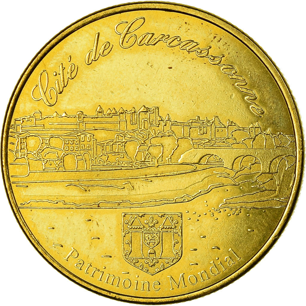 France, Token, Touristic token, Carcassonne - cité, Arts & Culture, Médaille
