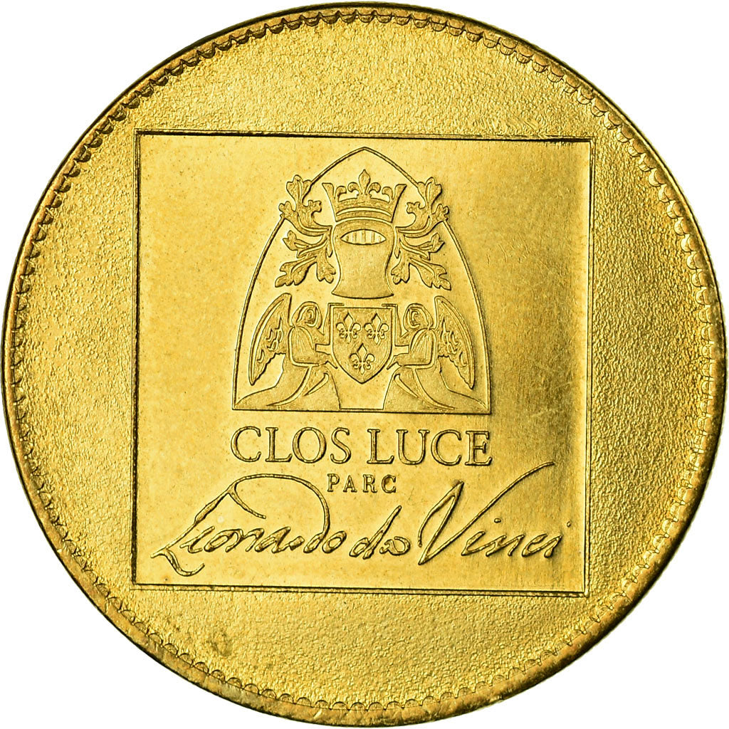 France, Token, Touristic token, 37/ Clos Lucé - Amboise, Arts & Culture, 2012