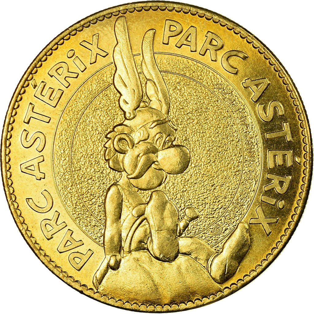 Francia, Token, Touristic token, Plailly - Parc Astérix n°6, Arts & Culture