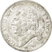 FRANCE, Louis XVIII, 5 Francs, 1822, Paris, KM #711.1, AU(50-53), Silver,...
